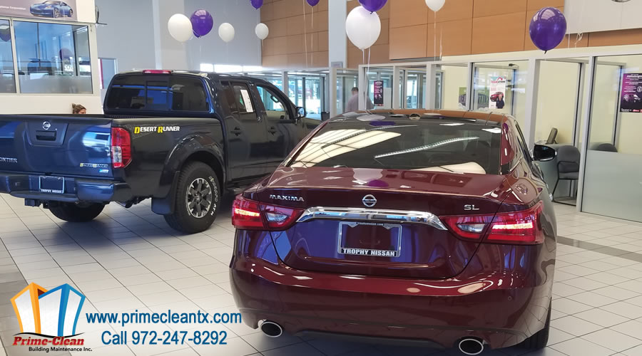 Car Dealership Cleaning / Office, Janitorial Cleaning Services / www.primecleantx.com